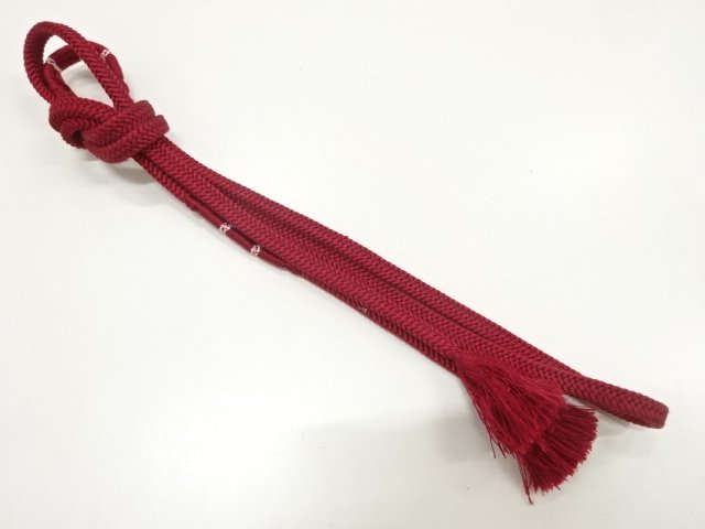JAPANESE KIMONO / HAND-TIED OBIJIME